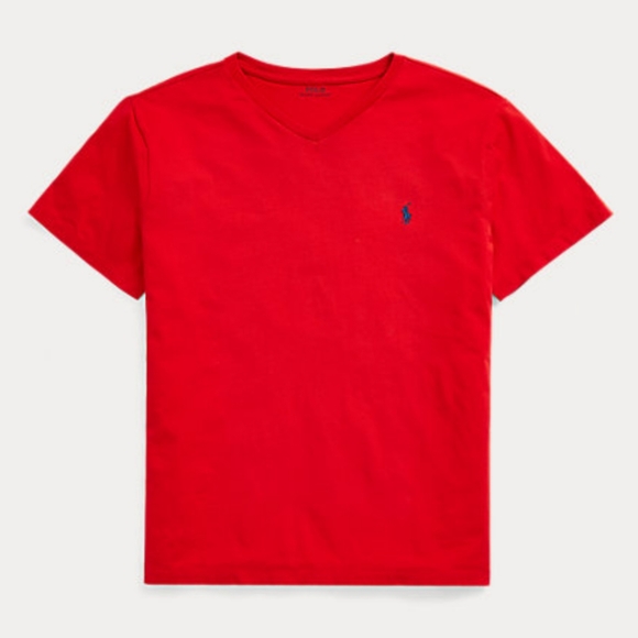 Ralph Lauren - Big & Tall Cotton V-Neck - Picture 8 of 10